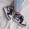 Nike Shoes | Air Jordan 1 Retro High Og ‘University Blue’ | Color: Blue/White | Size: 9