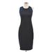 Athleta Dresses | Athleta Womens Black Stellar En Route Tank Dress Activewear Racerback Size Xs | Color: Black/Blue | Size: Xs