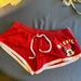 Disney Shorts | Disney Women’s Minnie Mouse Shorts Xl 15/17 Juniors | Color: Red/White | Size: Xl