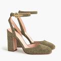 J. Crew Shoes | Euc J.Crew Harlow Ankle-Strap Pumps In Gold | Color: Gold | Size: 8