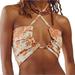 Free People Tops | Free People Summer Of Love Boho Convertible Bandeau Top Nwt | Color: Cream/Orange | Size: Various