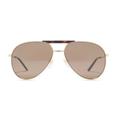 Gucci Accessories | Gucci - 59mm Aviator Sunglasses - Gold Black | Color: Brown/Gold | Size: Os