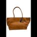 Dooney & Bourke Bags | Dooney & Bourke Florentine Leather X-Large Russell Tote Bag Natural | Color: Brown | Size: Os