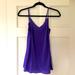 J. Crew Tops | 100% Silk, Like-New Tank From J Crew! Rich In Purple Color. Only Worn Once. | Color: Purple/Tan | Size: Xs