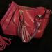 Nine West Bags | Hot Pink Satchel Purse | Color: Gold/Pink | Size: Os