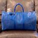 Louis Vuitton Bags | Louis Vuitton Blue Epi Leather Keepall 50 Boston Travel Duffel Bag Vi0965 Lv50 | Color: Blue/Gold | Size: 50