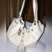 Michael Kors Bags | Michael Kors Camden Large Pebbled Leather Shoulder Bag. | Color: White | Size: Os