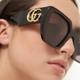 Gucci Accessories | New Gucci Gg0956s 003 Black Sunglasses Gucci Women’s Eyewear Gg 0956s Black | Color: Black/Gray | Size: Os