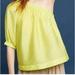 Anthropologie Tops | Anthropologie Maeve Canary Leonie Silk Women's Top Size S | Color: Yellow | Size: S