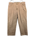 Carhartt Jeans | Carhartt Men's Jeans Tan 40x30 Regular Fit 5-Pocket 100% Cotton Vintage Usa | Color: Tan | Size: 40