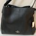 Coach Bags | Coach Soft Pebble Leather Shoulder Bag. . | Color: Black | Size: Os