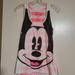 Disney Tops | Disney Brand Mickey Mouse Tank Top, Size Small | Color: Pink/White | Size: S