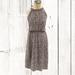 Madewell Dresses | Euc Madewell Sleeveless Dress - Size- 12 | Color: Brown/Cream | Size: 12