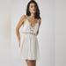 Free People Dresses | Free People Ilektra Cotton Lace Trim Mini Dress New | Color: White | Size: L