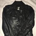 Levi's Jackets & Coats | Levi’s Leather Jacket Motorcycle Biker Style Sz Xs | Color: Black | Size: Xs