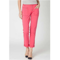 Anthropologie Pants & Jumpsuits | Anthropologie Hei Hei Patch Pocket Trouser Button Front Utility Pants | Color: Pink | Size: 10