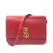 Burberry Bags | Burberry Crossbody Shoulder Bag Red Leather/Goldtone | Color: Red | Size: W:7.5inx H:6.3inx D:3.0in
