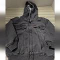 Levi's Jackets & Coats | Levi’s Knit Hoodie Bomber Jacket Toddlers, Grey Size 18m Zipper | Color: Gray | Size: 12-18mb