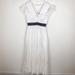 Anthropologie Dresses | Atsu Maxi Dress White | Color: Black/White | Size: S