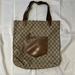 Gucci Bags | Authentic Vintage Gucci Monogram Tote Bag | Color: Brown/Tan | Size: Os