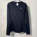 Under Armour Tops | Black Under Armour Long-Sleeved Wicking Workout Top, Size Large | Color: Black | Size: L