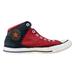 Converse Shoes | Converse Chuck Taylor All Star Street Mid Top Red Black White Men's 10 Maroon | Color: Red | Size: 10