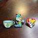 Disney Jewelry | Disney Pins, Lot Of 3 Alice In Wonderland Theme, Alice, Teacup, Mad Hatter | Color: Green/Pink | Size: Os