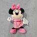 Disney Toys | Disney Baby Minnie Rattle Plush Toy | Color: Pink/White | Size: Osbb