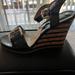 Michael Kors Shoes | Brand New, Never Worn Michael Kors Wedges | Color: Black/Tan | Size: 7