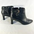 Ralph Lauren Shoes | Black Leather Ankle Boots | Color: Black | Size: 7