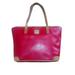 Dooney & Bourke Bags | Dooney & Bourke Charleston Shopper Red Pebbled Leather Shoulder Bag Tote | Color: Red | Size: Os