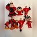 Disney Toys | Incredibles Action Figure Lot Of 8 | Color: Red | Size: 8”