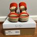 Jessica Simpson Shoes | Jessica Simpson Wedges | Color: Orange/Red | Size: 6