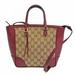 Gucci Bags | Gucci Gg Canvas Bree Small 353121 Women's Gg Canvas,Leather Handbag,Shoulder ... | Color: Tan | Size: Os