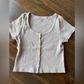 Brandy Melville Tops | Brandy Melville, Size S | Color: Tan | Size: S