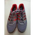 Adidas Shoes | Adidas Mens Falcon Pdx G99090 Gray Red Lace Up Low Top Running Shoes Size 11 | Color: Gray | Size: 11