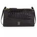 Burberry Bags | Burberry Tb Croc Embossed Leather Shoulder Bag Black | Color: Black/Gold | Size: Os