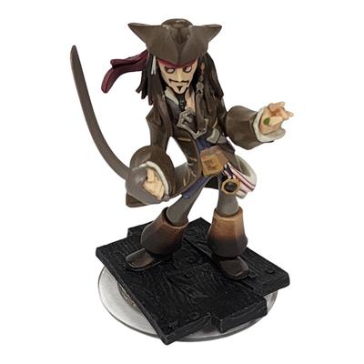 Disney Video Games & Consoles | Disney Infinity Figure Pirates Of The Caribbean Captain Jack Sparrow Euc | Color: Red | Size: Os
