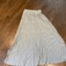 Athleta Skirts | Grey Gray Athleta Maxi Skirt Size S | Color: Gray | Size: S