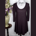 American Eagle Outfitters Dresses | 3/$25 American Eagle Outfitters Sweater Dress | Color: Purple | Size: L