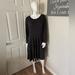 Lularoe Dresses | 3x Lularoe Black Georgia Midi Dress | Color: Black | Size: 3x