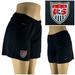 Nike Shorts | Nike Womens Small Shorts Us National Team Usa Soccer Lined Black Vintage | Color: Black | Size: S