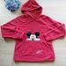 Disney Shirts & Tops | Disney Mickey Fleece Hoodie Sweatshirt Pullover Long Sleeve Pocket Red Girl | Color: Red | Size: Xlg