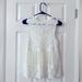 Free People Tops | Free People 'Lady Bird' Mixed Lace Tank | Color: White | Size: M
