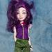 Disney Toys | Disney Descendants Purple Hair Doll In Camo Pants Boots Articulated Doll | Color: Purple | Size: Osg