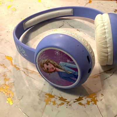Disney Accessories | Disney Frozen Children’s Bluetooth Headphones | Color: Purple/White | Size: Osg