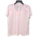 Under Armour Tops | - Under Armour Pink Women’s Shirt Short Sleeves, V Neck Sz L/G | Color: Pink | Size: L