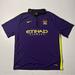 Nike Shirts | 001 - Nike Air Manchester City 2014 English Soccer Football Club Jersey | Color: Purple/Yellow | Size: Xxl