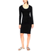 Athleta Dresses | Athleta Carefree Long Sleeve Dress Black Small | Color: Black | Size: S