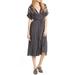 Free People Dresses | Free People Love To Love You Midi Dress | Color: Gray/Purple | Size: S